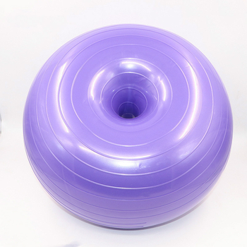 Yoga lopta – oblik krafne, PVC, napuhljiva, 900 g