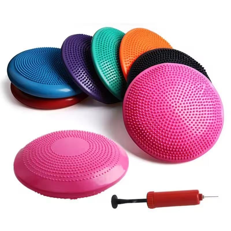 Joga balans-masažni jastuk – materijal PVC, težina 900, napuhuje se, prilagodljiv