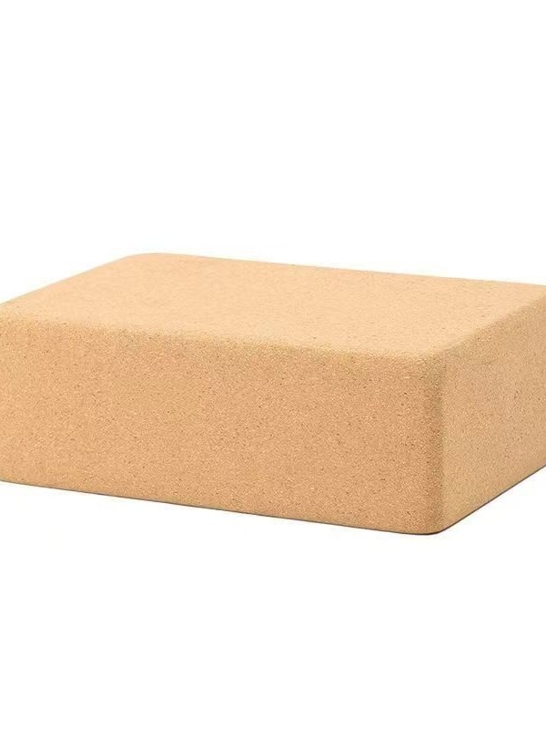 Korkinis Jogos blokas, aukšto tankio, 750 g, šokių ir fitneso treniruotėms, pritaikomas logotipui