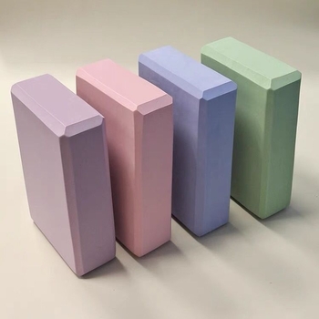 Aukštos tankio EVA jogos blokas su nedideliais trūkumais, praktikos tikslams