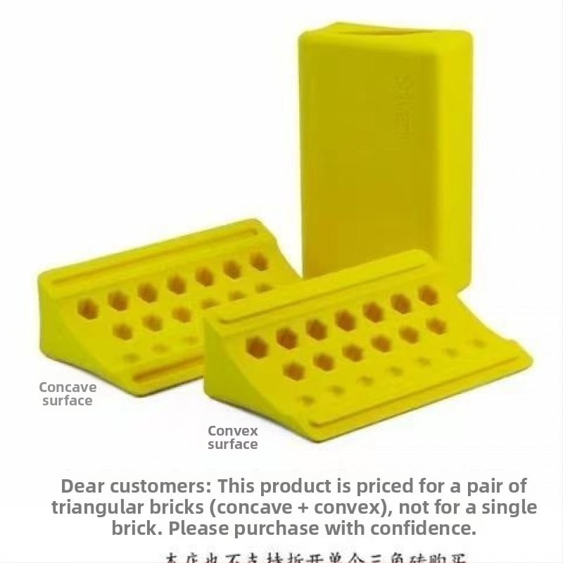 Trikampis EVA jogos blokas pečių atidarymui, fascijos atpalaidavimui ir reabilitacijos treniruotėms