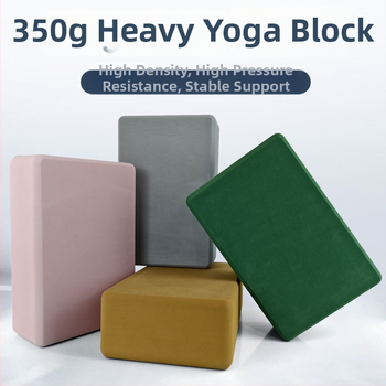 Jógový blok EVA, 350 g, vysoká hustota; vhodný pre Iyengar jógu a tanečné cvičenia pre dospelých a deti