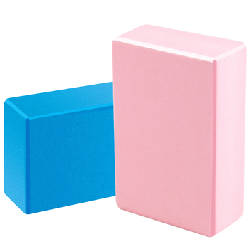 Йога блок – високоплътен пенест блок за танцова практика, EVA материал, 200 г, Shengde