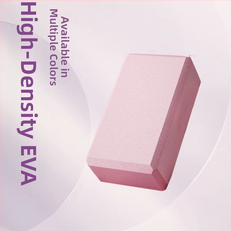 Yijia jógový blok – EVA, vysokohustotná pena, hmotnosť 150 g / 200 g, blok na cvičenie jógy