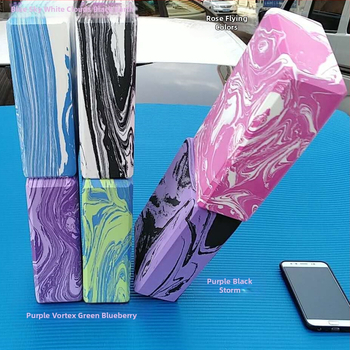 Pradinių jogos plyta — EVA medžiaga, svoris 100–130, ženklas Blue Song, tinka fitneso įrangai ir kūno treniruotėms