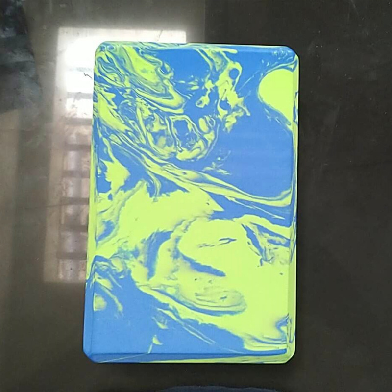 Pradinių jogos plyta — EVA medžiaga, svoris 100–130, ženklas Blue Song, tinka fitneso įrangai ir kūno treniruotėms