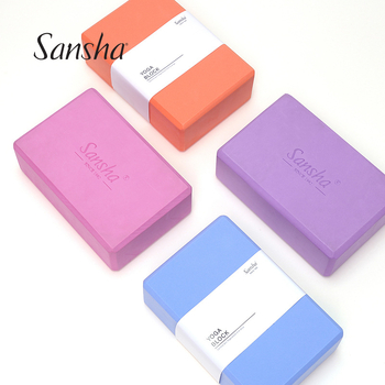 Йога тухла Sansha – EVA, 200 г, за фитнес и танцово движение