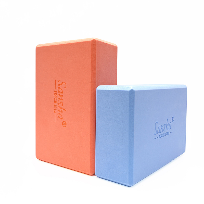 Йога тухла Sansha – EVA, 200 г, за фитнес и танцово движение