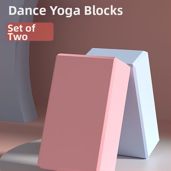 Йога блок EVA, висока плътност, за упражнения, устойчив на натиск и замърсяване