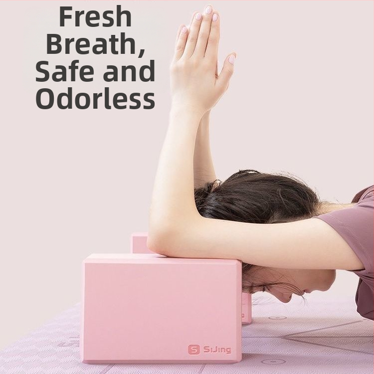 Йога блок EVA, висока плътност, за упражнения, устойчив на натиск и замърсяване