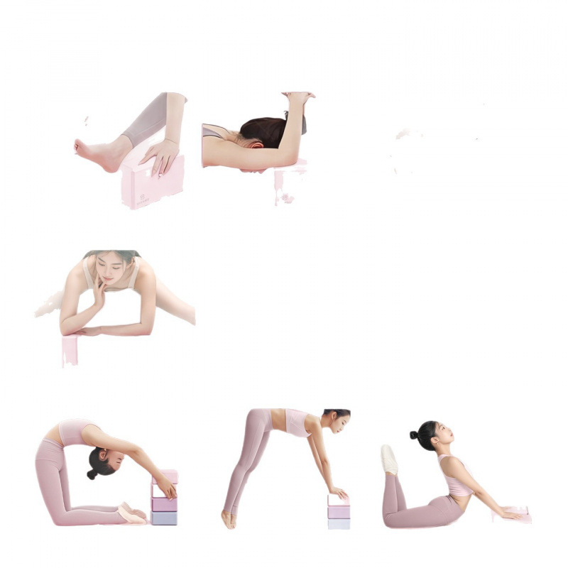 Jogos blokas – dvipusis neslystantis EVA blokas vaikams ir suaugusiems, ekologiškas namų treniruotėms