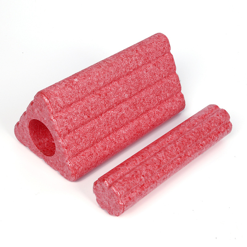 Двуфункционална триъгълна йога тухла за масаж, с висока плътност EPP материя, марка Laiao, за фитнес и масаж