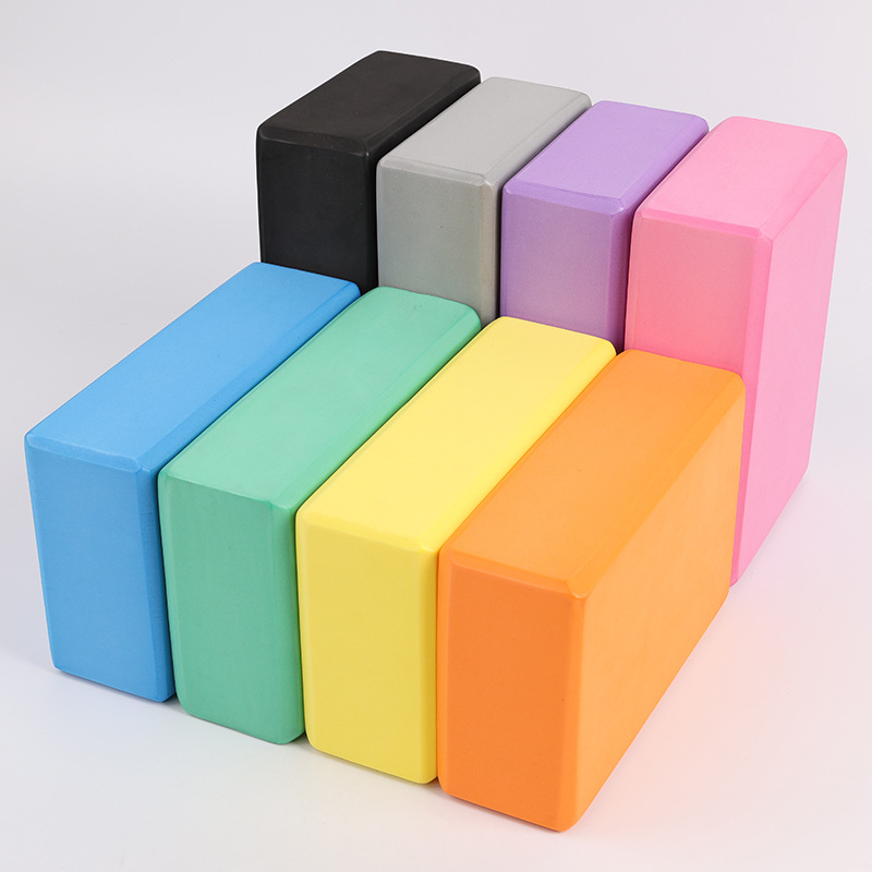 Huarui bloc EVA de yoga, densitate înaltă, pentru exerciții de presare a piciorului, 100 g