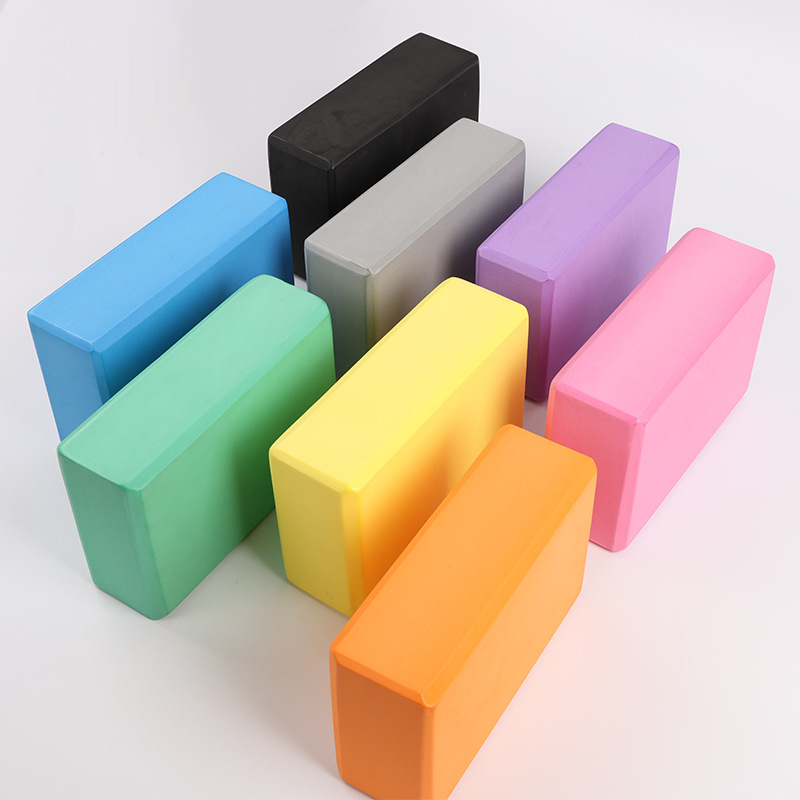 Huarui bloc EVA de yoga, densitate înaltă, pentru exerciții de presare a piciorului, 100 g