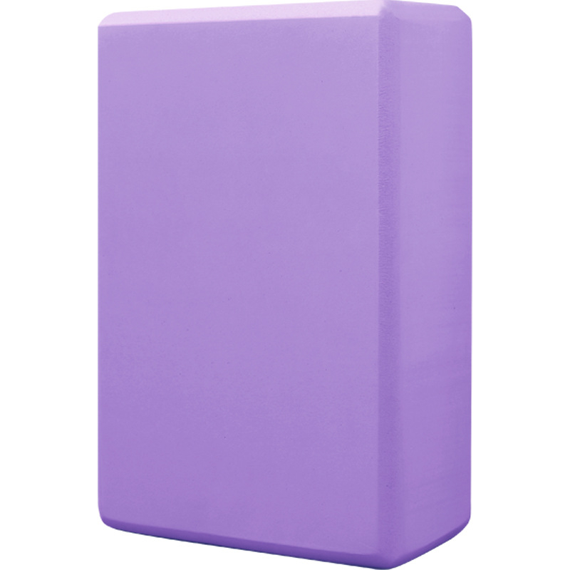 Bloc de yoga EVA – bloc solid de înaltă densitate pentru începători, destinat mișcărilor de dans; Material: EVA; Greutate: 200 g; Categoria: bloc de yoga