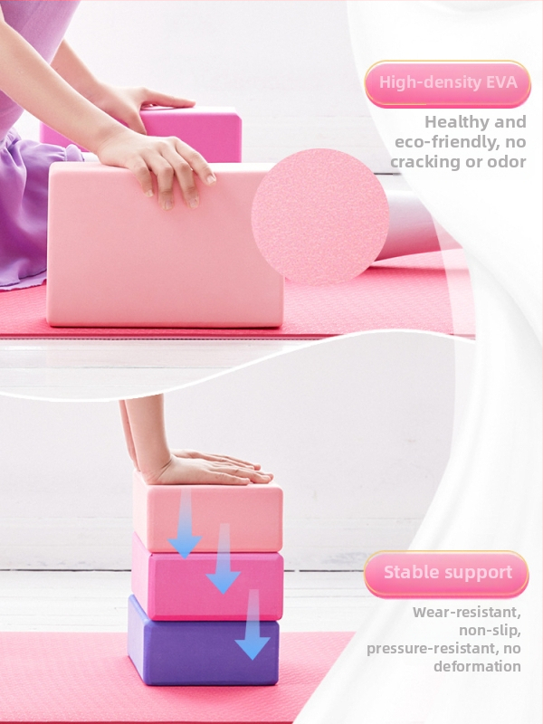 Jóga blok EVA – 150 g, značka Good luck, pôvod Guangzhou (Značka: Good luck; Materiál: EVA; Hmotnosť: 150 g; Pôvod: Guangzhou; Kategória: Jóga blok)