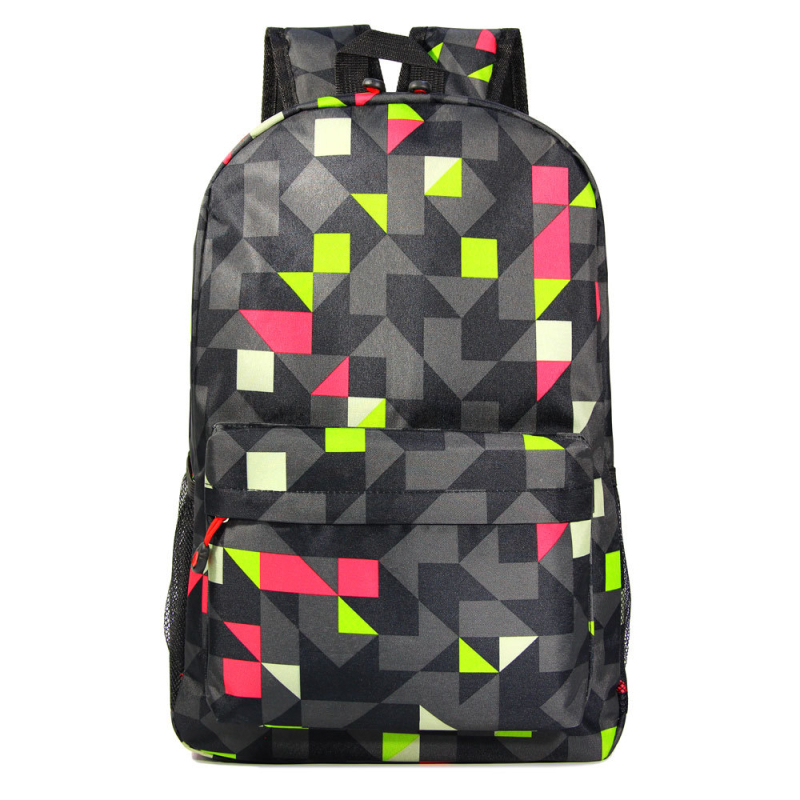 Unisex αστικό σακίδιο από Oxford ύφασμα, αναπνεύσιμο, αδιάβροχο, φθορά‑ανθεκτικό και αντικλοπής; σχέδιο anime cartoon; χωρά φορητό 15 ιντσών; ιμάντες με αερόμαξιλάρι.