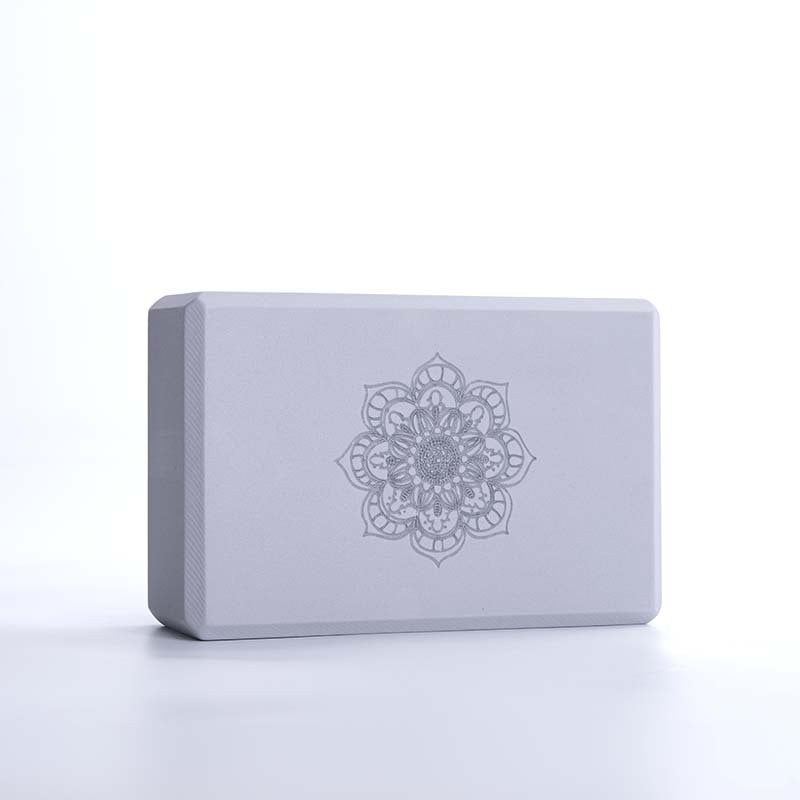 Amy Youga EVA joga blok, 200 g, srednja gustoća, s graviranim logotipom