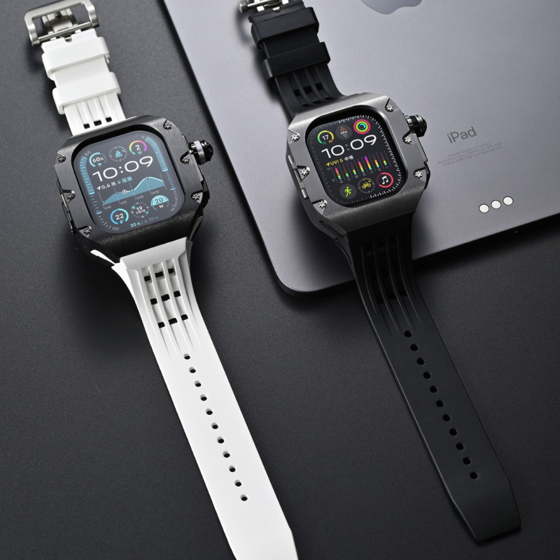 Penghun Apple Watch titāna korpuss ar integrētu aizsardzības vāciņu — saderīgs ar Apple Watch, svars 220 g