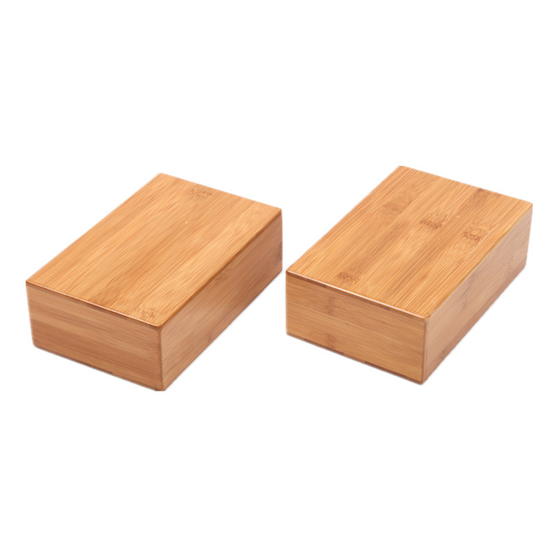 Joga blok od bambusa, dimenzije 22,6×15×7,5 cm, težina 650 g, s prilagođenim logotipom