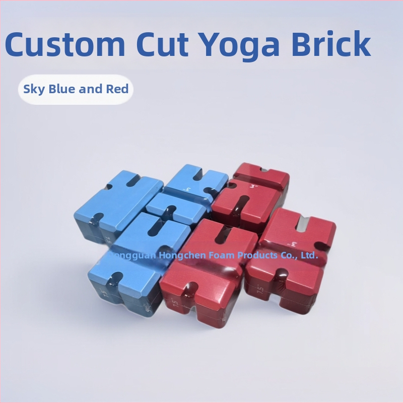 EVA joga blok s vlastným tvarom, tvrdosť 38°, hmotnosť 128 g