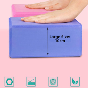 Jogo blokas tempimui, aukštos tankio, pradedantiesiems, suaugusiems ir vaikams; medžiaga Silk Flower