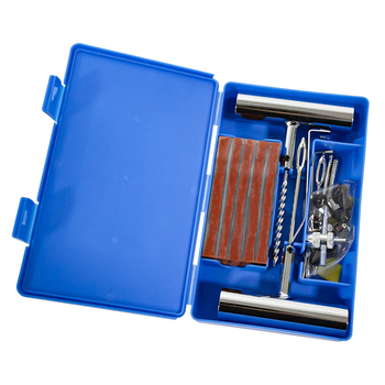 BY-1622 riepu remontēšanas komplekts, metāla kastē ar PVC iepakojumu, 33 vai 58 gabalu komplekts, piemērots automobiļiem, motocikliem un elektrotransportam