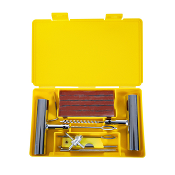 BY-1622 riepu remontēšanas komplekts, metāla kastē ar PVC iepakojumu, 33 vai 58 gabalu komplekts, piemērots automobiļiem, motocikliem un elektrotransportam