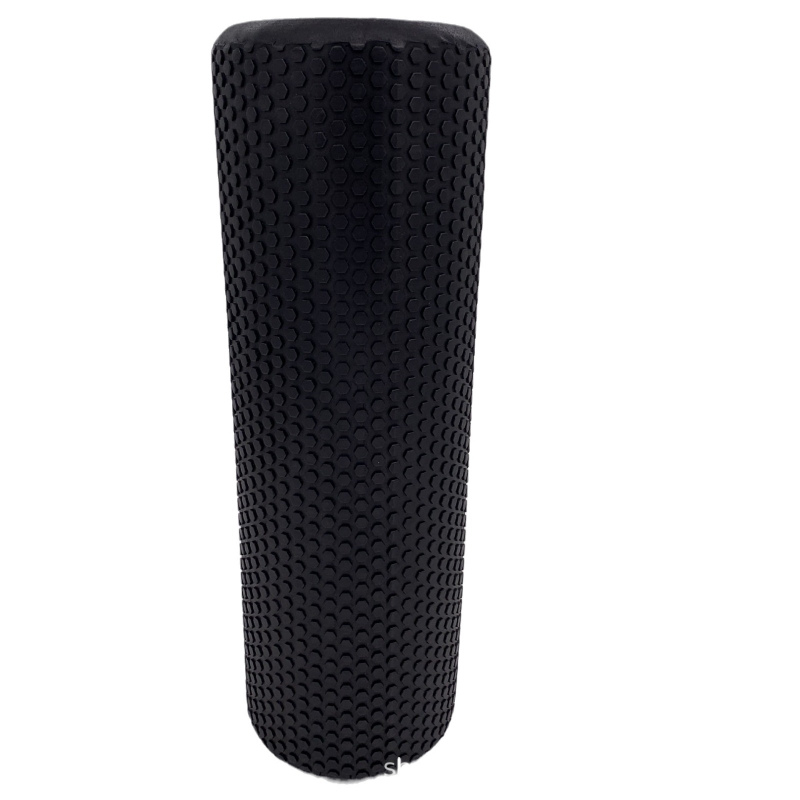 Jógový penový valec na Pilates a pretiahnutie, pevné jadro so šesťuholníkovým vzorom, pomôcka pre masáže a fitness