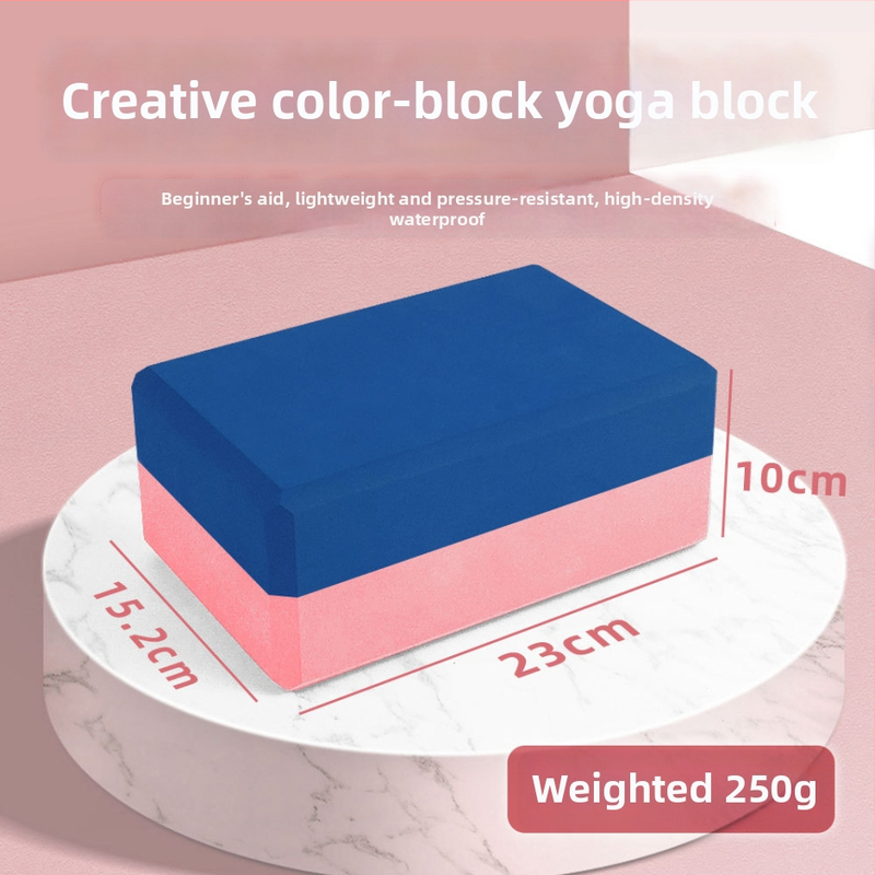 Jógový blok EVA - 240 g, pôvod Changzhou, Jiangsu; spracovanie a prispôsobenie: Áno; vhodné pre fitness a tanečné športy