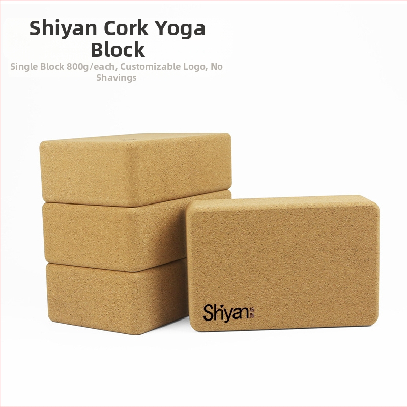 Shi Yan kamštinis jogos blokas — aukšto tankio kamštis, prekės ženklas Shi Yan