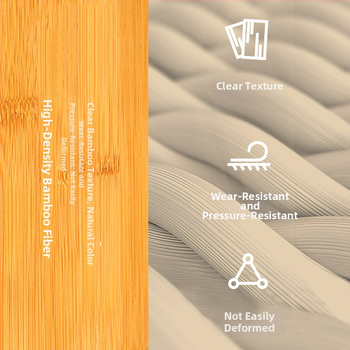 Bambuko jogos blokas – 650 g ±50 g, apdorojimas ir pritaikymas prieinami, medžiaga: bambukas