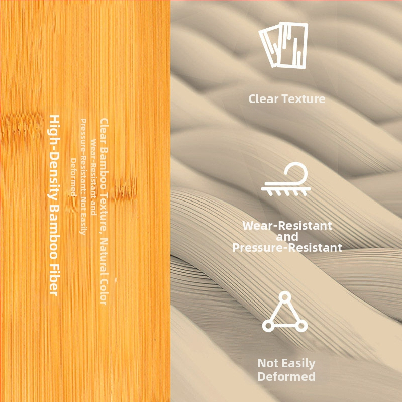 Bambusa jogas bloks – 650 g ±50 g, apstrādes un pielāgošanas iespējas, materiāls: bambuss