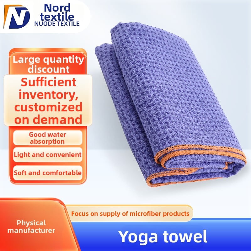 Mikropluošto jogos rankšluostis, absorbuojantis, švelnus, greitai džiūstantis, nešiojamas, logotipo pritaikymas