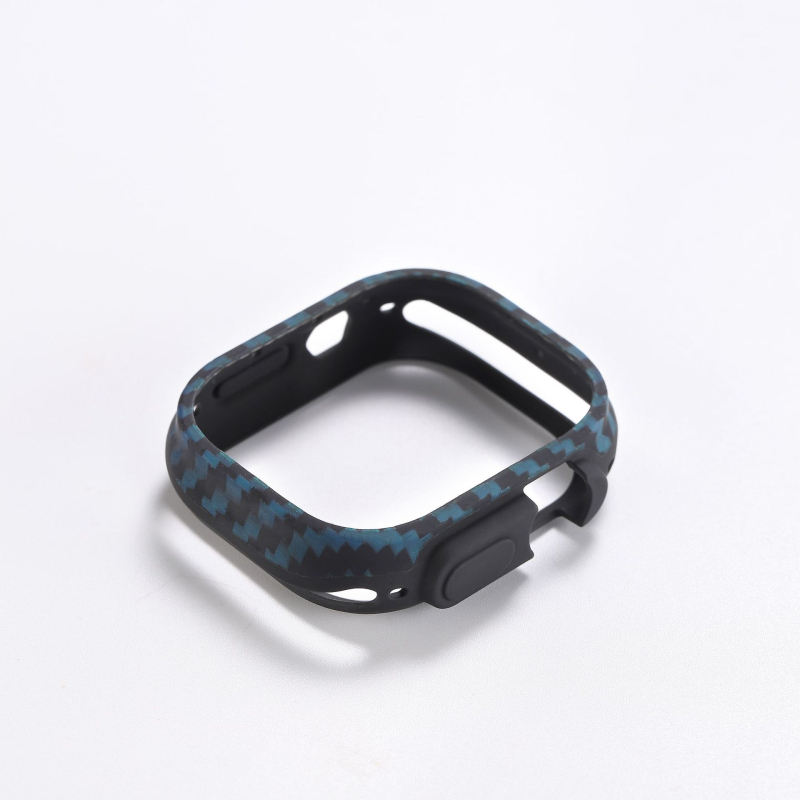 Apple Watch apsauginis dėklas – Kevlar + TPU, kietas korpusas, aramido pluoštas, sportiškas stilius