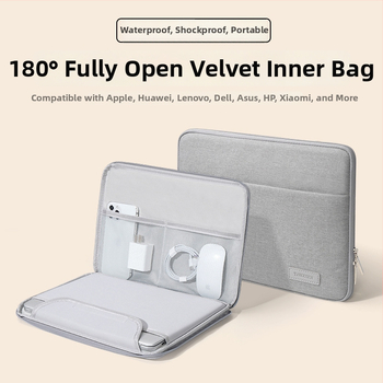 Tykson nešiojamojo kompiuterio krepšys, suderinamas su Lenovo, Apple, Xiaomi, Dell, Huawei ir MateBook 14; Oxford audinys, vidinė kišenė