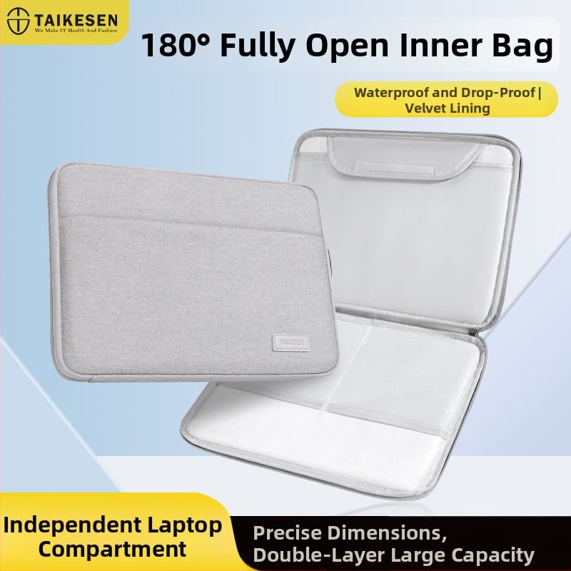Tykson nešiojamojo kompiuterio krepšys, suderinamas su Lenovo, Apple, Xiaomi, Dell, Huawei ir MateBook 14; Oxford audinys, vidinė kišenė