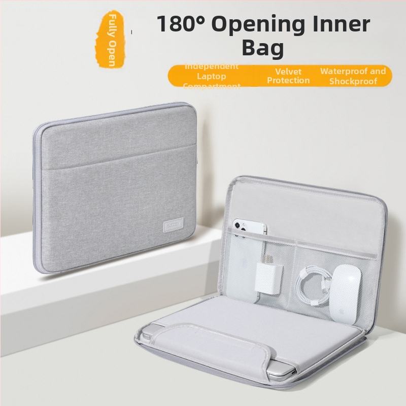 Tykson klēpjdatora soma, saderīga ar Lenovo, Apple, Xiaomi, Dell, Huawei un MateBook 14; Oxford audums, iekšējā kabata