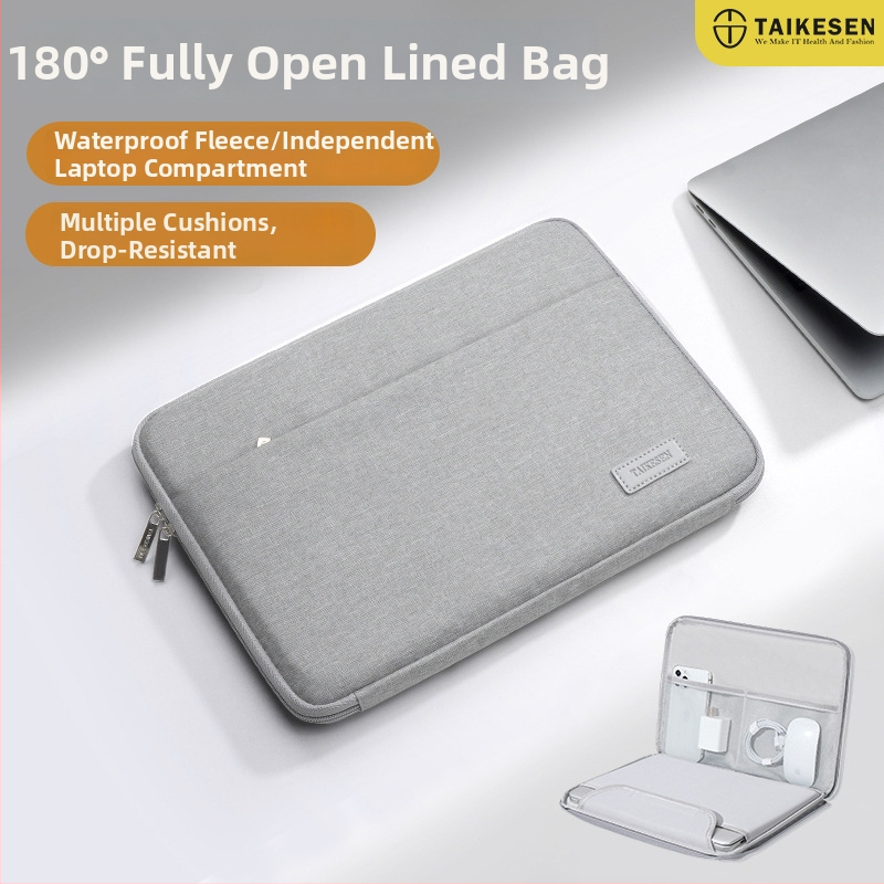 Tykson klēpjdatora soma, saderīga ar Lenovo, Apple, Xiaomi, Dell, Huawei un MateBook 14; Oxford audums, iekšējā kabata