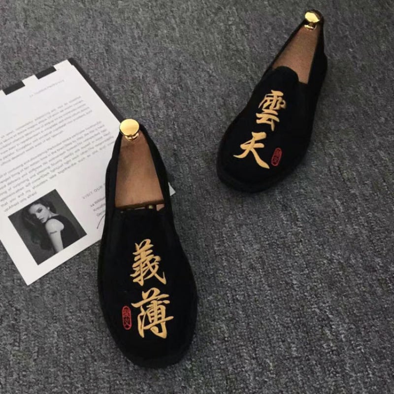 Kasdieniai drobiniai bateliai su kaukolės raštu, apvali nosis, medvilninis viršus, TPR pada, žemas kulnas 1–3 cm