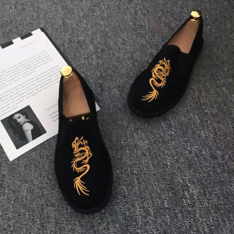 Kasdieniai drobiniai bateliai su kaukolės raštu, apvali nosis, medvilninis viršus, TPR pada, žemas kulnas 1–3 cm