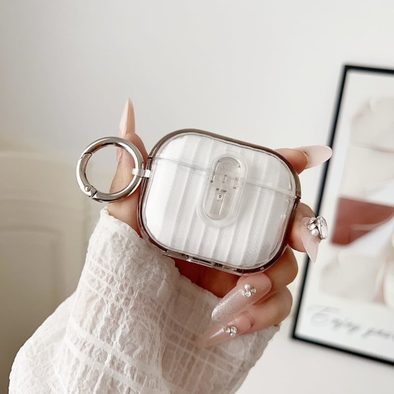 AirPods TPU θήκη, χύτευση με έγχυση, μαλακό περίβλημα, ημιδιαφανές, φορητό, προσαρμοζόμενο