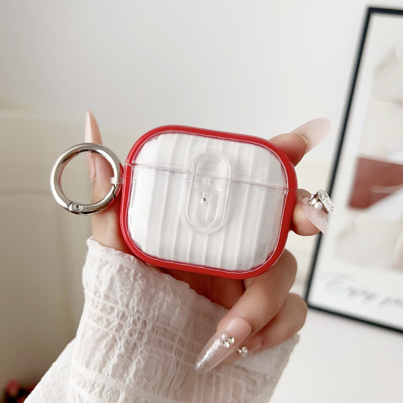 AirPods TPU θήκη, χύτευση με έγχυση, μαλακό περίβλημα, ημιδιαφανές, φορητό, προσαρμοζόμενο