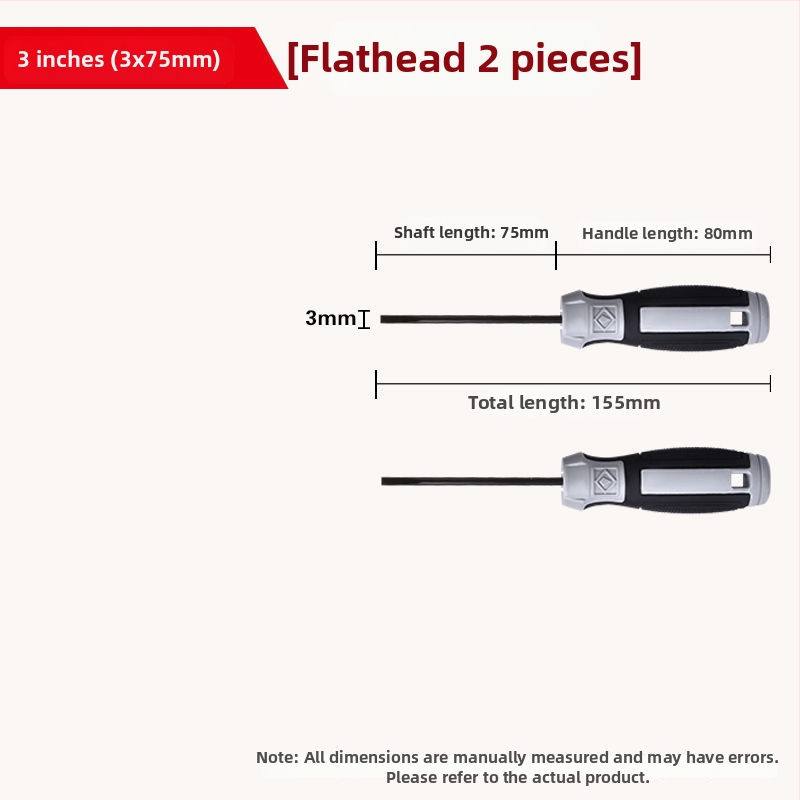 Сет отвертки с плосък и кръстовиден връх за разглобяване на PC, пластмасова дръжка