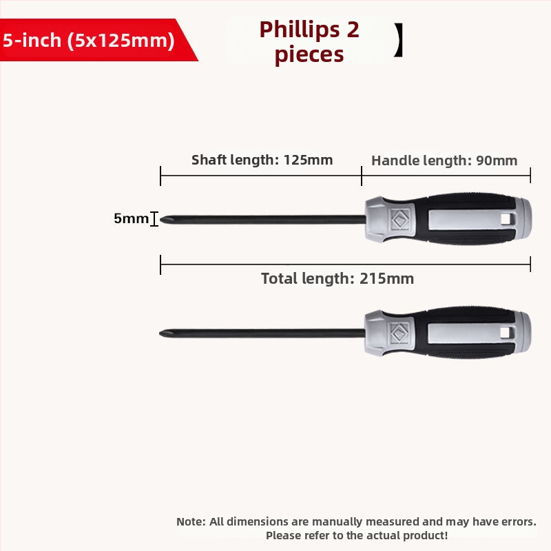 Сет отвертки с плосък и кръстовиден връх за разглобяване на PC, пластмасова дръжка