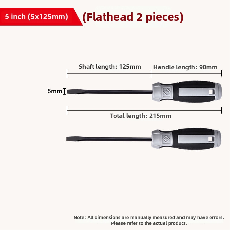 Сет отвертки с плосък и кръстовиден връх за разглобяване на PC, пластмасова дръжка