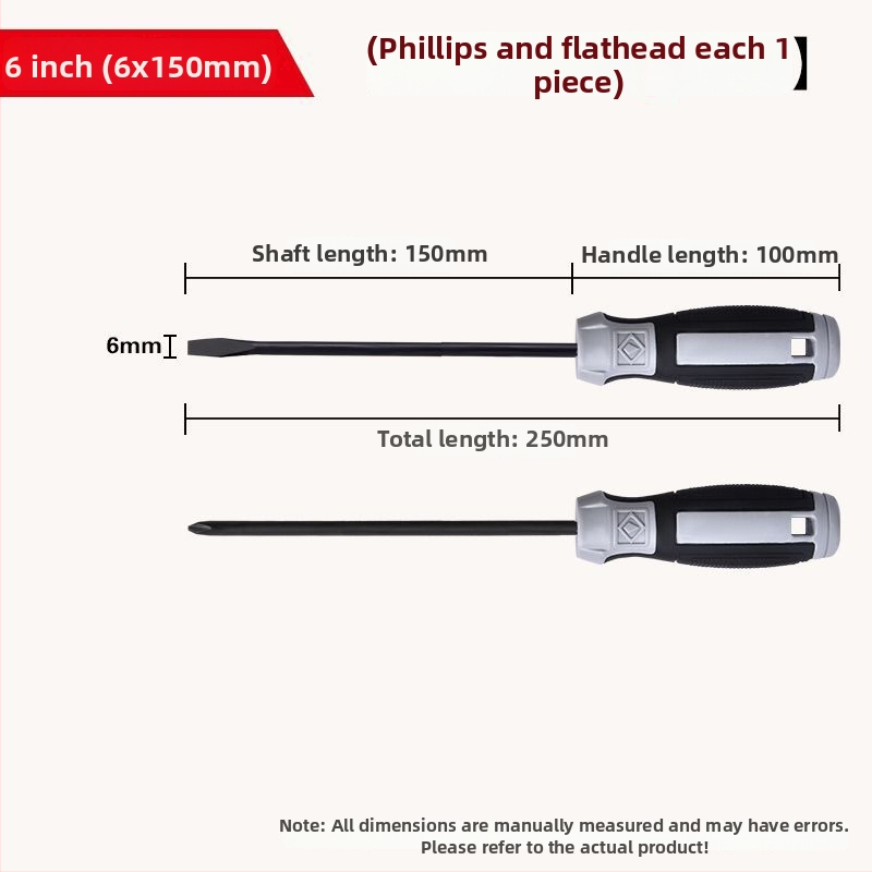Сет отвертки с плосък и кръстовиден връх за разглобяване на PC, пластмасова дръжка