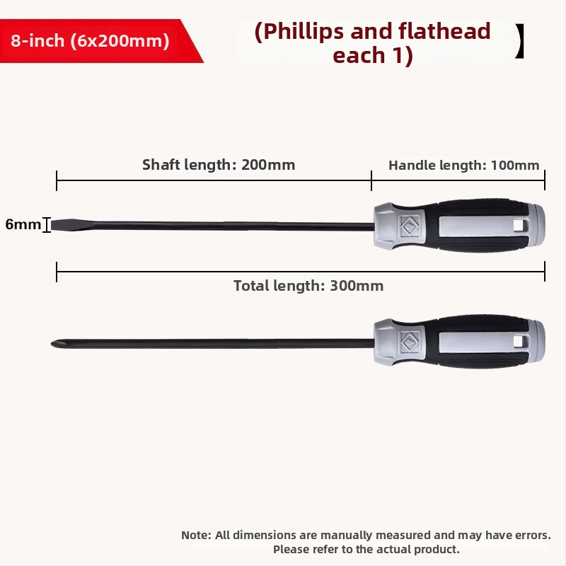 Сет отвертки с плосък и кръстовиден връх за разглобяване на PC, пластмасова дръжка