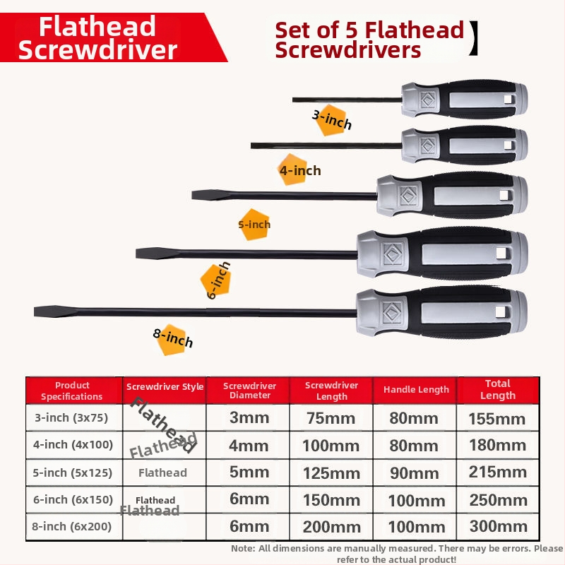 Сет отвертки с плосък и кръстовиден връх за разглобяване на PC, пластмасова дръжка