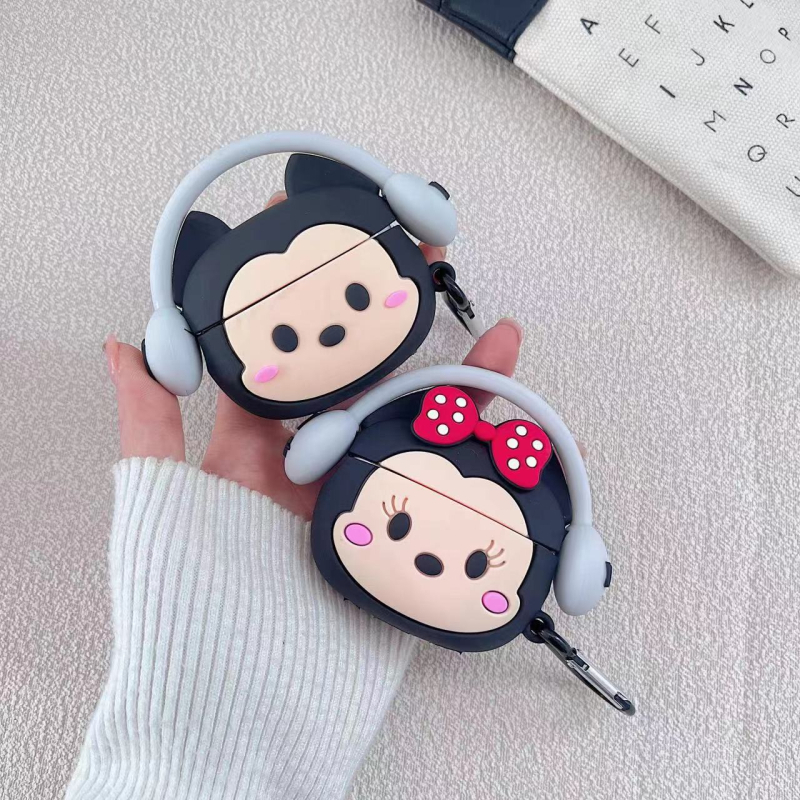 Zaštitna futrola za AirPods 3, 1./2. gen i Pro 2 – MK PVC, injekcijsko oblikovanje, kompatibilno s Apple